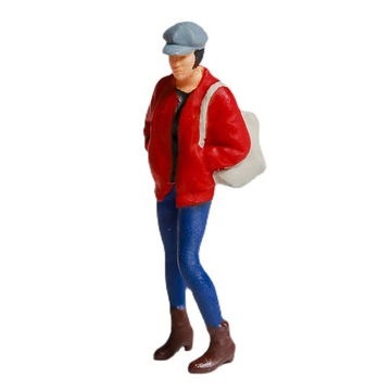 1:87 HO żywiczne figurki Diorama miniaturowi ludzie