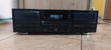 Magnetofon kasetowy Kenwood KX-W6040 czarny