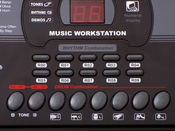 Большой органный синтезатор MQ-809 USB-МИКРОФОН IN0029