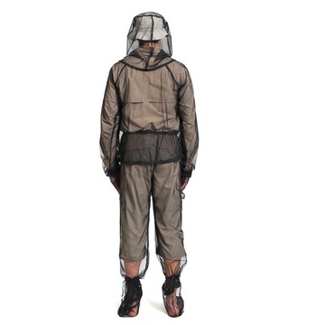 Комбинезон от комаров, легкая куртка от насекомых с капюшоном и сетчатые брюки SM