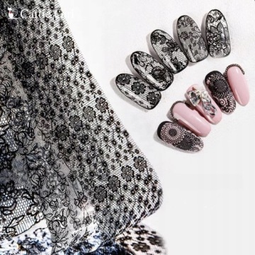 Трансферная фольга для нейл-арта БЕЛАЯ #22