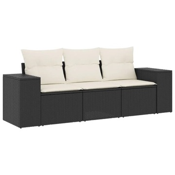 ZESTAW MEBLI OGRODOWYCH SOFA KOMPLET WYPOCZYNKOWY NA TARAS BALKON OGRÓD
