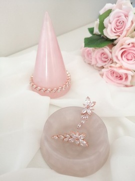 Серьги Amore из розового золота