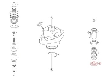 POMPA WTRYSKOWA 04175852 PFE287005 DEUTZ BF4L1011