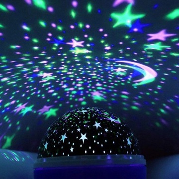 ПРОЕКТОР DREAMY SKY ДЛЯ ПОТОЛКА ЗВЕЗД СВЕТОДИОДНЫЙ НОЧНИК ВРАЩЕНИЕ НА 360°