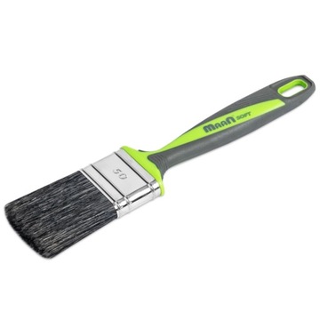 Pędzel płaski prosty 2-K SOFT BLACK 30 mm MAAN