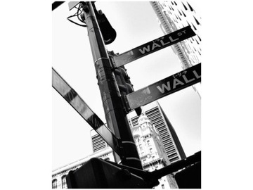 40x50cm Wall Street Mith Huang obraz