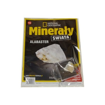 Minerały świata 112 ALABASTER National Geographic