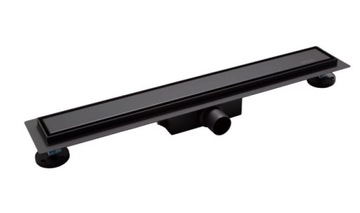 Odpływ liniowy 50 cm nierdzewka DUPLEX NEXT czarny
