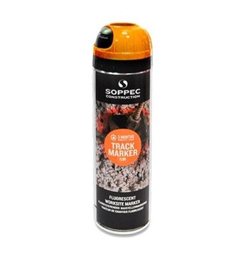 FARBA GEODEZYJNA SPRAY SOPPEC FLUO POMARAŃCZOWYx12