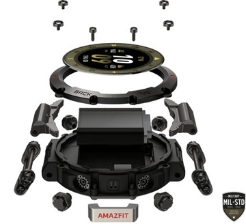 Спортивные часы Amazfit T-Rex Ultra Sahara с GPS, умные часы, 500 мАч, 10 АТМ