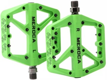 PEDAŁY PLATFORMOWE ROWEROWE MEROCA MTB/BMX NYLON