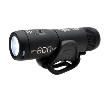Zestaw lampka ROWEROWA LED Specter 600 przód