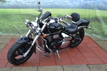 Защитные дуги + ХРОМИРОВАННЫЕ ХОДЫ INTRUDER BOULEVARD M 800