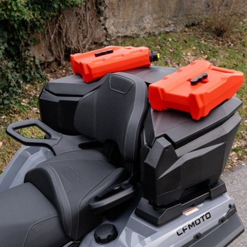 ЗАДНИЙ КУЗОВ ДЛЯ CFMOTO 850 1000 SEGWAY ДЛЯ квадроцикла 105 литров AX105 SHARK
