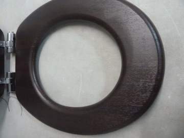 Deska sedesowa odcienie brązu i beżu MDF