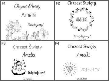 Спасибо крестным родителям Гравировка в белой коробочке