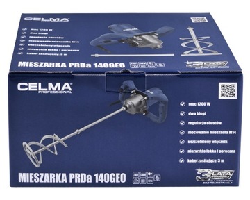 Смеситель двухскоростной CELMA Pro PRDa 140GEO 3LAT GW