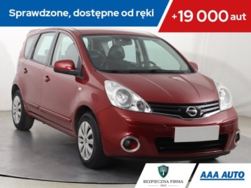 Nissan Note I Mikrovan Facelifting 1.4 88KM 2012 Nissan Note 1.4, Serwis ASO, Klima, Tempomat