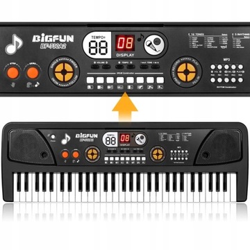Электронная клавиатура Фортепианная клавиатура 61 клавиша BigFun BF-730A2