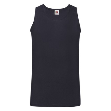 FRUIT OF THE LOOM KOSZULKA NA RAMIĄCZKACH Navy M