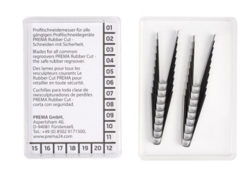 Ножи куттерные W1, 3-4мм Prema Cutter 20 шт.