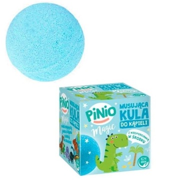 Pinio Magic musująca kula do kąpieli dla dzieci z figurką dinozaura