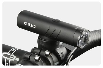Lampka do roweru przednia GIYO GL-M800T GOPRO