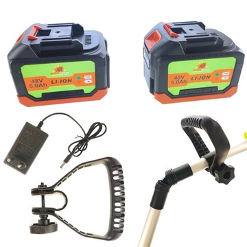 ŁOPATA ODŚNIEŻARKA ELEKTRYCZNA AKUMULATOROWA DO ŚNIEGU 2×AKU 48V 5.0AH