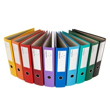 Папка Office Plus А4 75 мм желтая