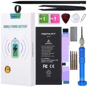 Bateria REPART do iPhone 11 większa pojemność