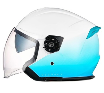 Шлем ORIGINE PALIO 2.0 DEEPSKY синий глянцевый белый L