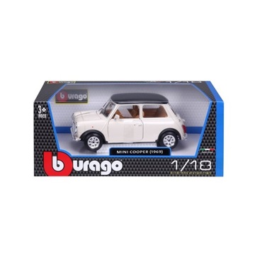 Модель Mini Cooper 1969 1:18 Bburago 18-12036