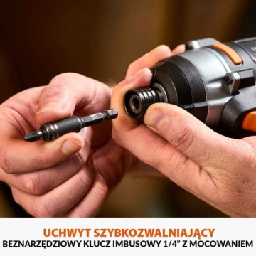 Аккумуляторная ударная отвертка Evolution R18IDR-Li, совместимая с Erbauer