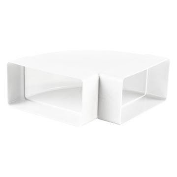 KOLANO WENTYLACYJNE POZIOME 90 STOPNI DO KANAŁU 220x90mm ŁĄCZNIK VENTS 950