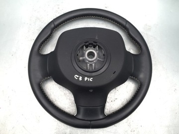 CITROEN C3 PICASSO 2008-2017 VOLANT KOŽENÁ CHRÓM