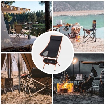 СТУЛ ДЛЯ ТУРИСТИЧЕСКОЙ РЫБАЛКИ, СКЛАДНОЙ, БОЛЬШОЙ, СТУЛ ДЛЯ КЕМПИНГА