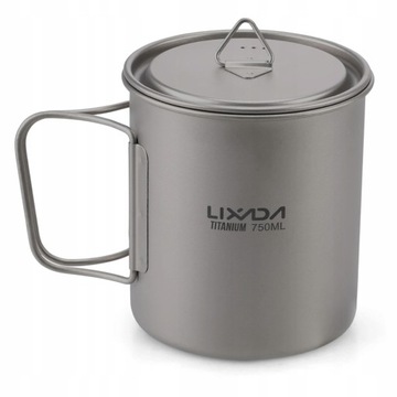 Ultralekki kubek tytanowy 750 ml