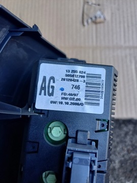 HODINY DISPLEJ RÁMEČEK 13255824 OPEL CORSA D 2008R 1.3 CTDI
