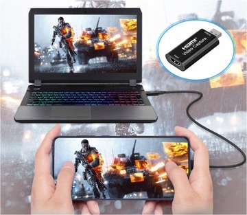 ВИДЕОГРАББЕР HDMI 4k USB-КАРТА ЗАХВАТА