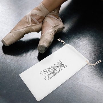 3 шт. СУМКА ДЛЯ БАЛЕТНОЙ ОБУВИ СО ШНУРКОМ ДЛЯ ХРАНЕНИЯ ОБУВИ