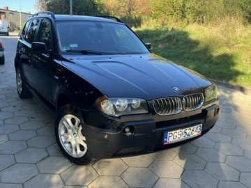 BMW X3 E83 2.0d 150KM 2006 BMW X3 Zarejestrowany 2.0 Diesel X-Drive