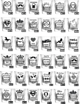 Графин с гравировкой, 2 стакана с гравировкой в ​​коробке с ДЕРЕВЯННЫМ декором