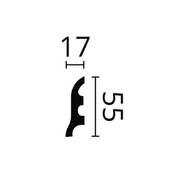 Плинтус NMC FLOORSTYL FL3