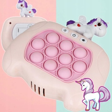 POP IT GAME ЭЛЕКТРИЧЕСКАЯ КОНСОЛЬ АНТИСТРЕСС POPIT LED АРКАДНАЯ ИГРА