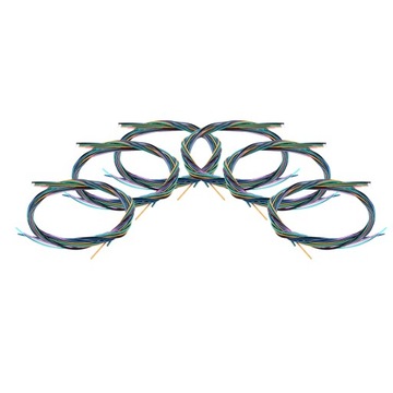 ЦВЕТНЫЕ НЕЙЛОНОВЫЕ СТРУНЫ ДЛЯ АКУСТИЧЕСКОЙ ГИТАРЫ