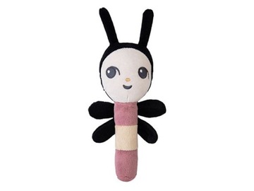 Piapimo CuddlyBee Przytulna Grzechotka Sensoryczna Pszczółka Piapi Różowa