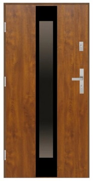 Drzwi zew. 72mm SI4CP BLACK Czyste pow Ud=1,3 90L