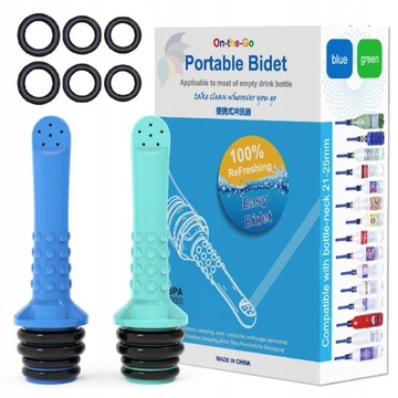 Przenośny TRAVEL bidet tyłka Spłukiwanie 2szt