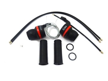 РЫЧАГ ПЕРЕКЛЮЧАТЕЛЯ ВЕЛОСИПЕДА GRIP SHIFT 3X7 SR